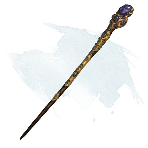 Dnd magic staffs - Staff of Striking. This staff can be wielded as a magic quarterstaff that grants a +3 bonus to attack and damage rolls made with it. The staff has 10 charges. When you hit with a melee attack using it, you can expend up to 3 of its charges. For each charge you expend, the target takes an extra 1d6 force damage.